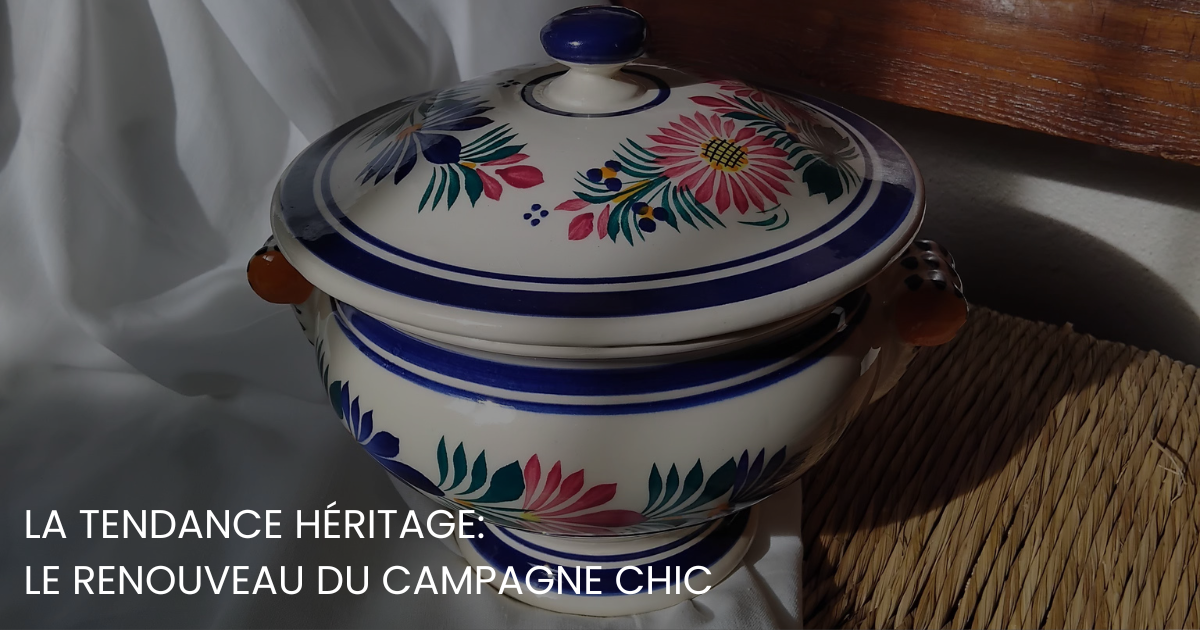 La tendance Héritage: le renouveau du campagne chic