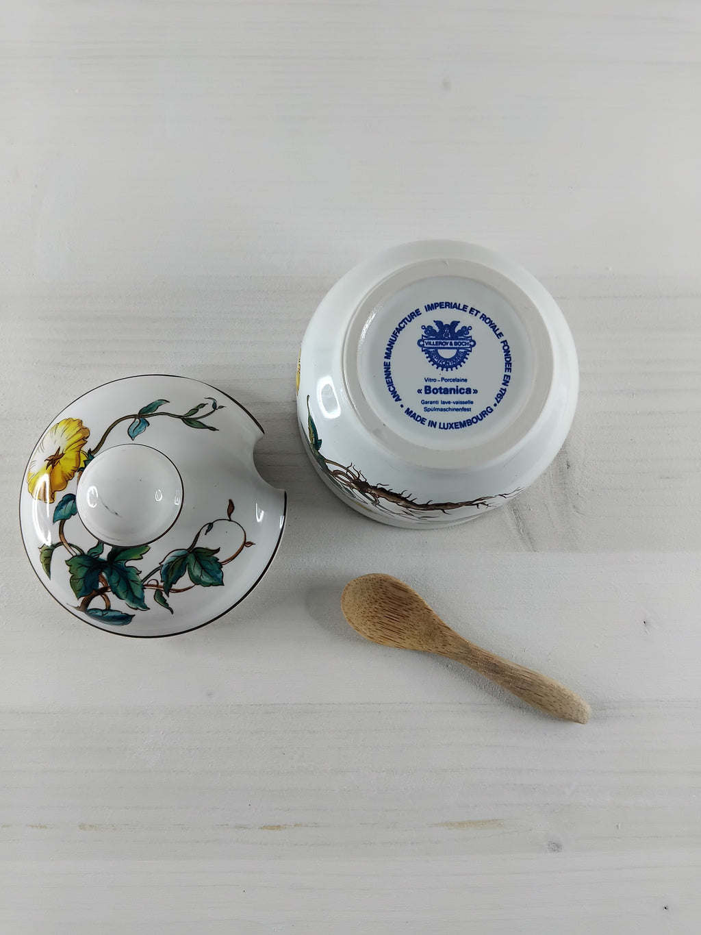 Confiturier Villeroy & Boch, modèle "Botanica"