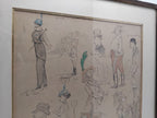 Dessin de caricatures signature Raymond