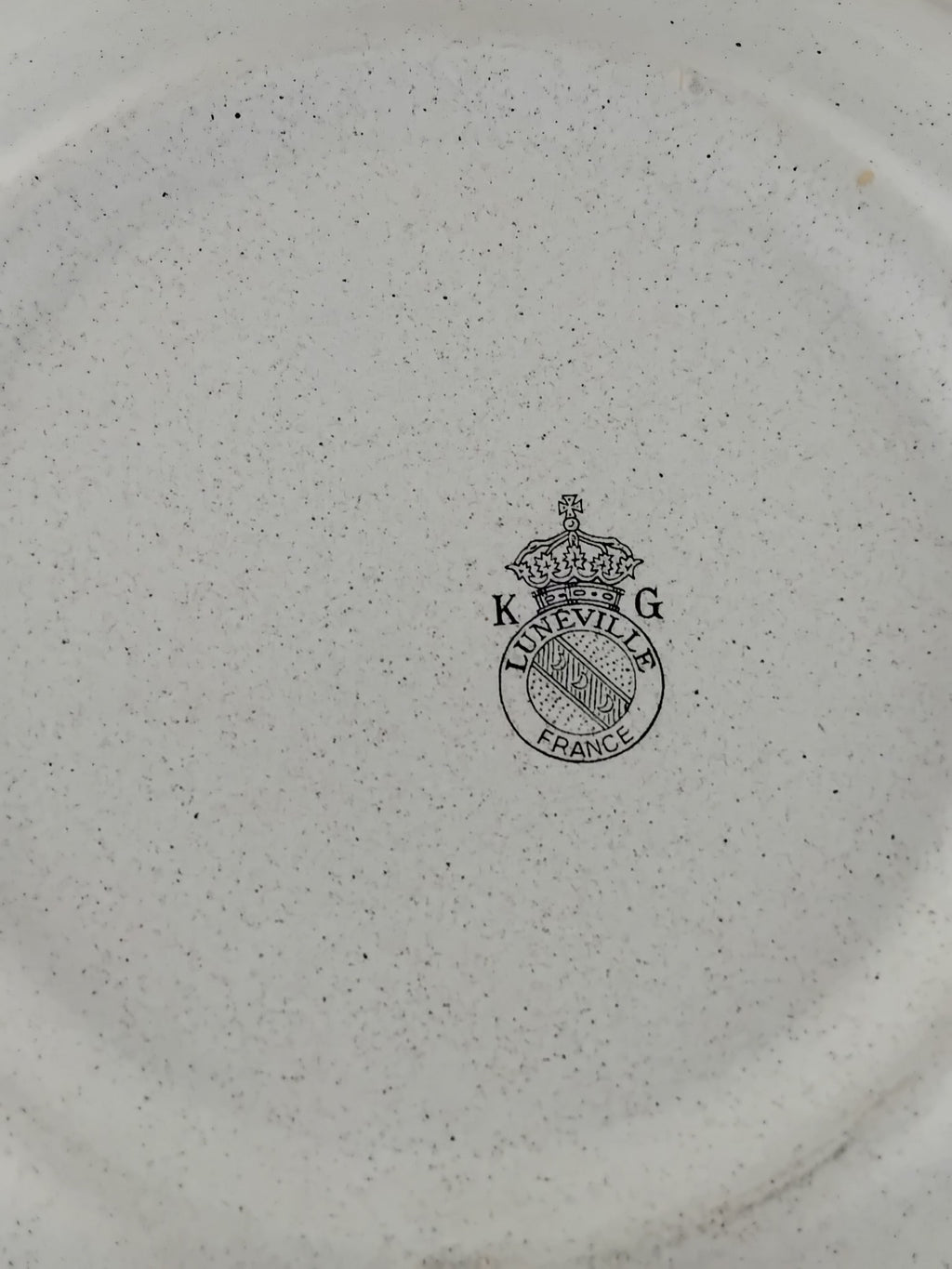 assiettes creuses K&G Luneville