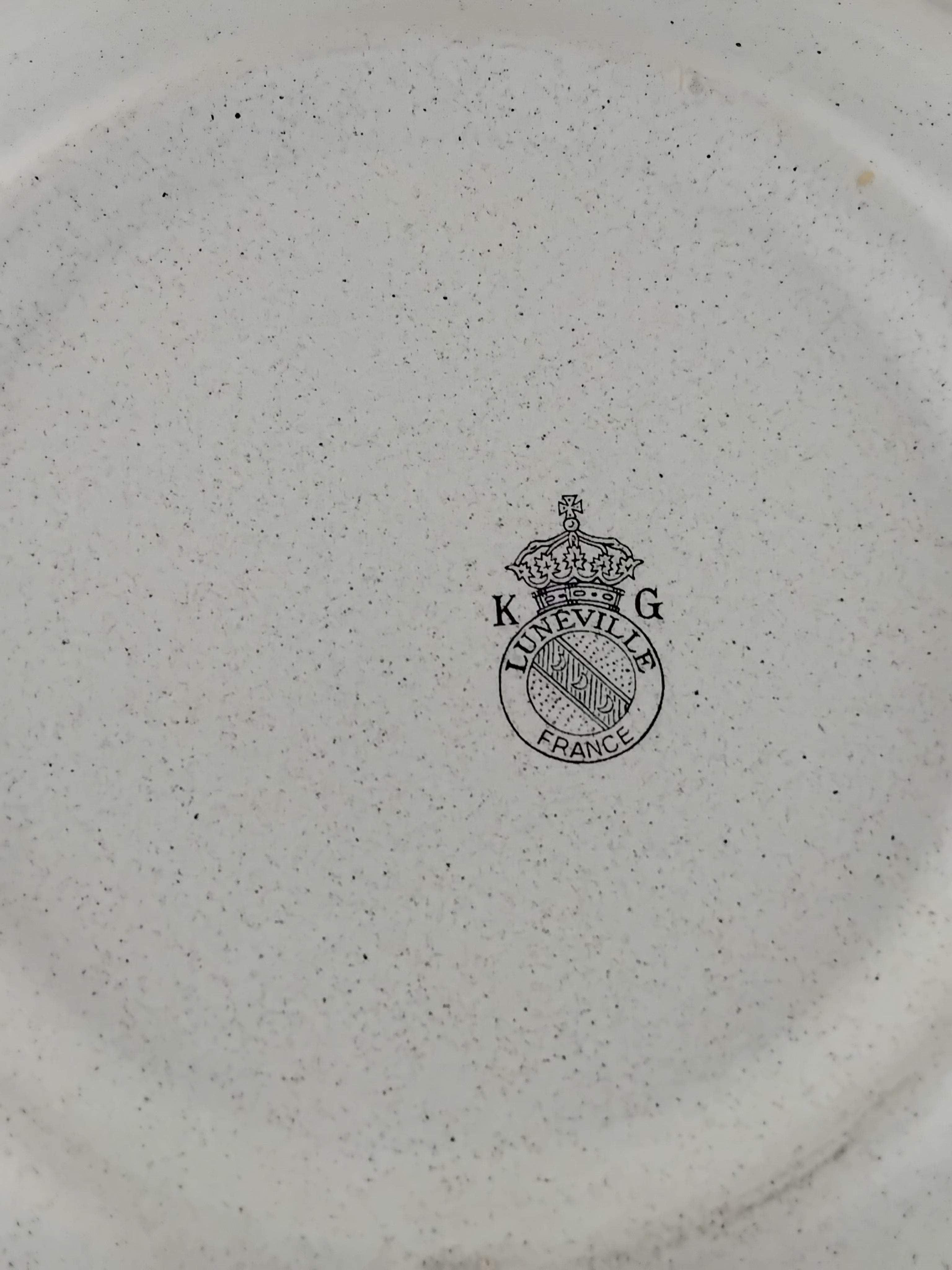 assiettes creuses K&G Luneville