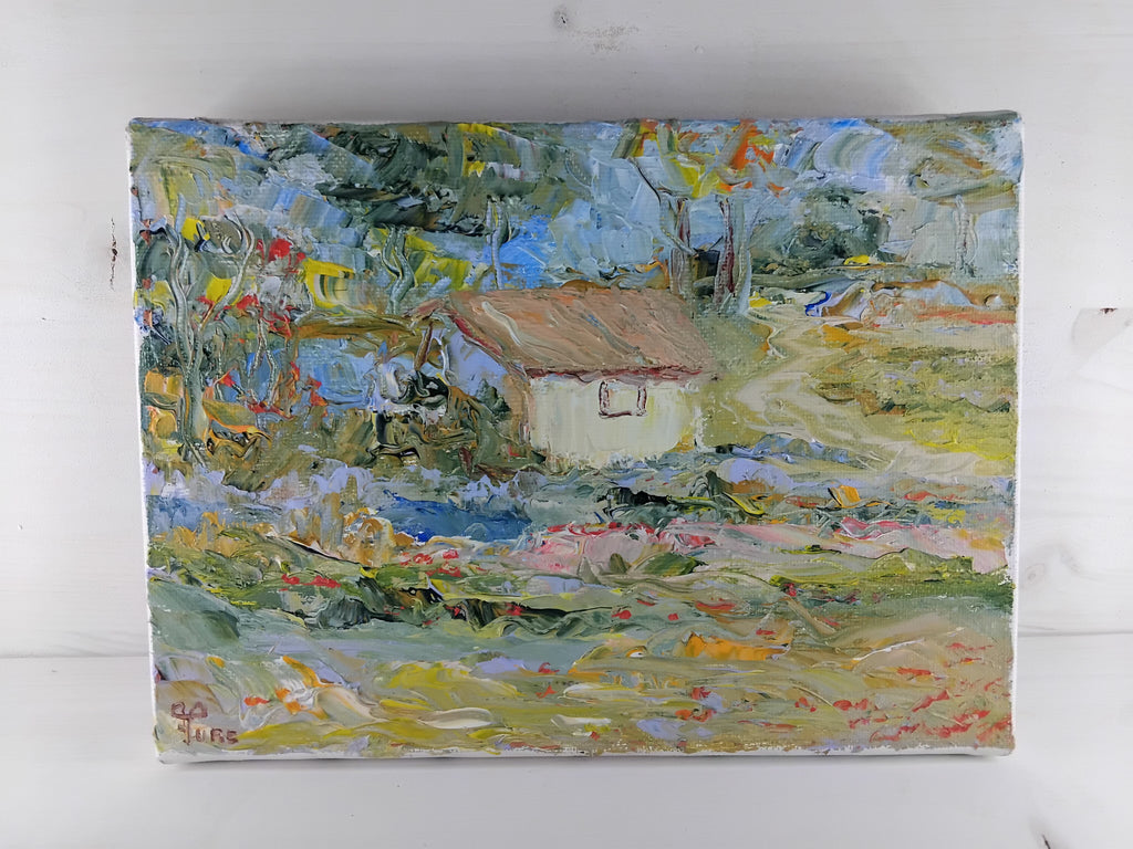 Tableau "Maison de campagne"