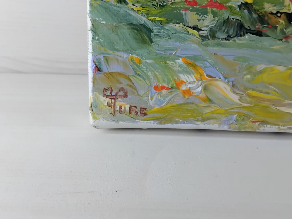 Tableau "Maison de campagne"