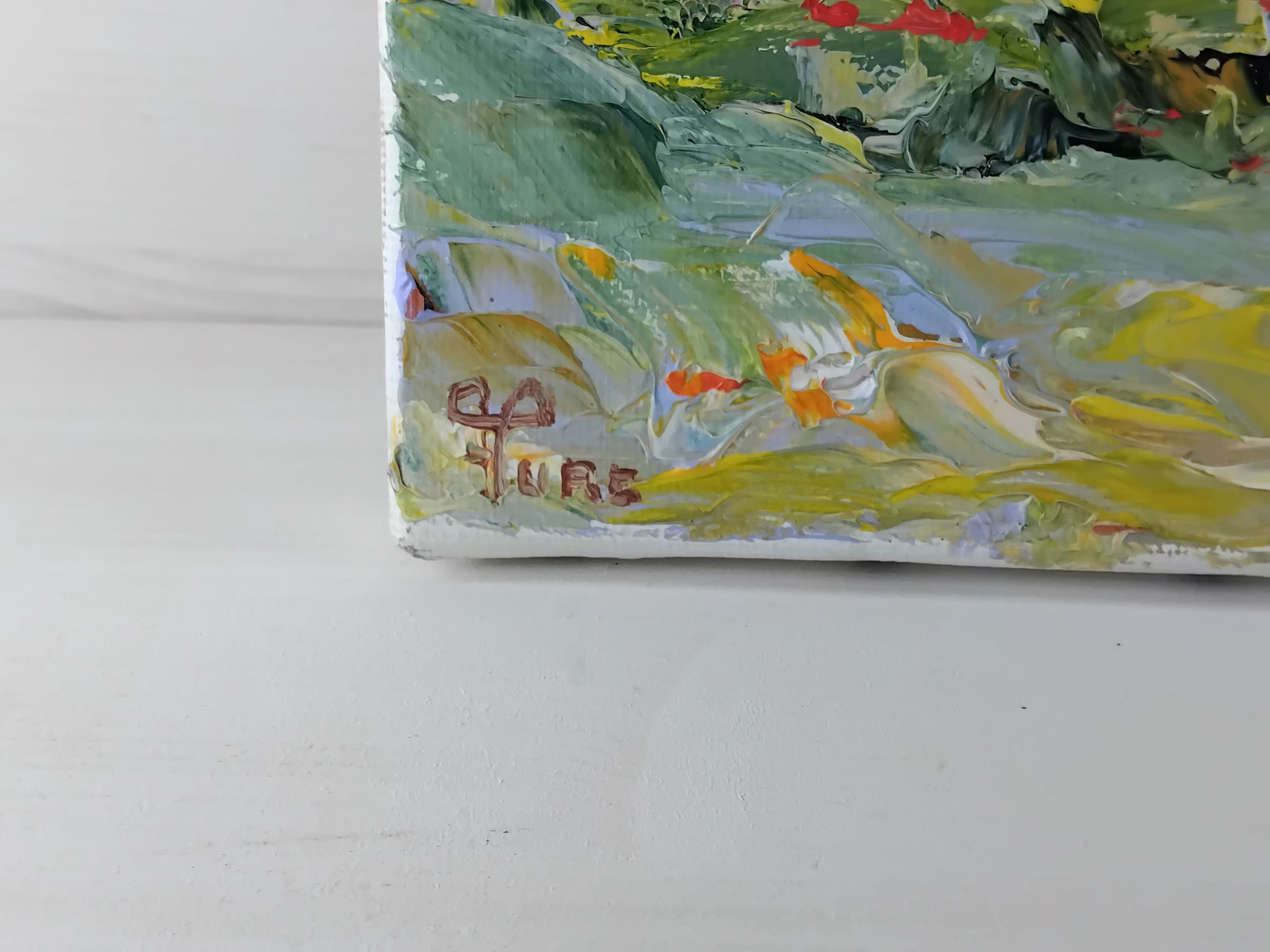 Tableau "Maison de campagne"