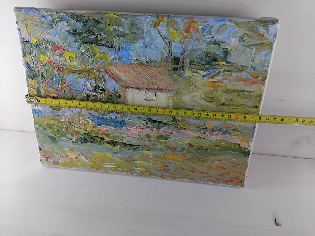 Tableau "Maison de campagne"