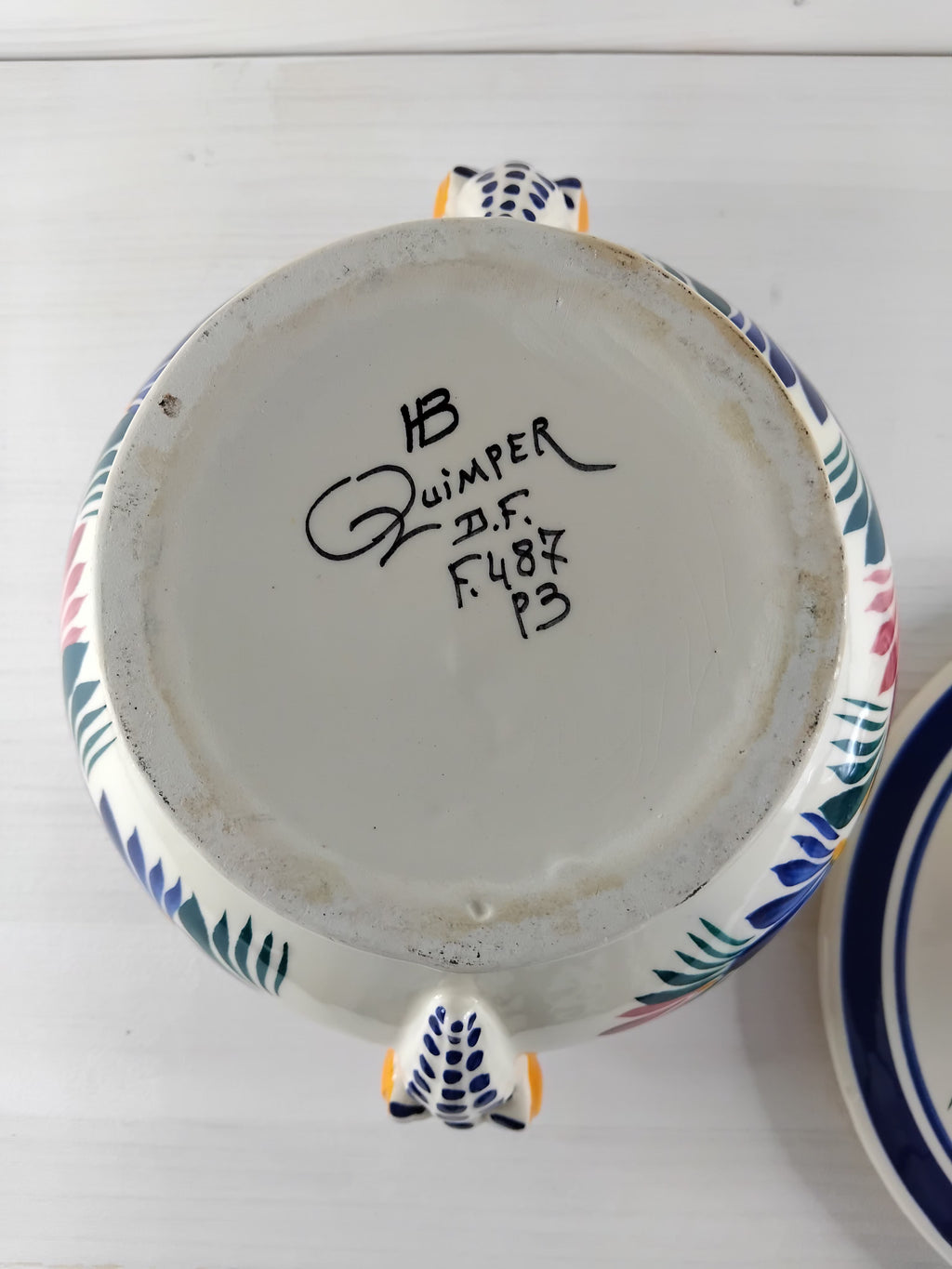 Soupière Henri Quimper
