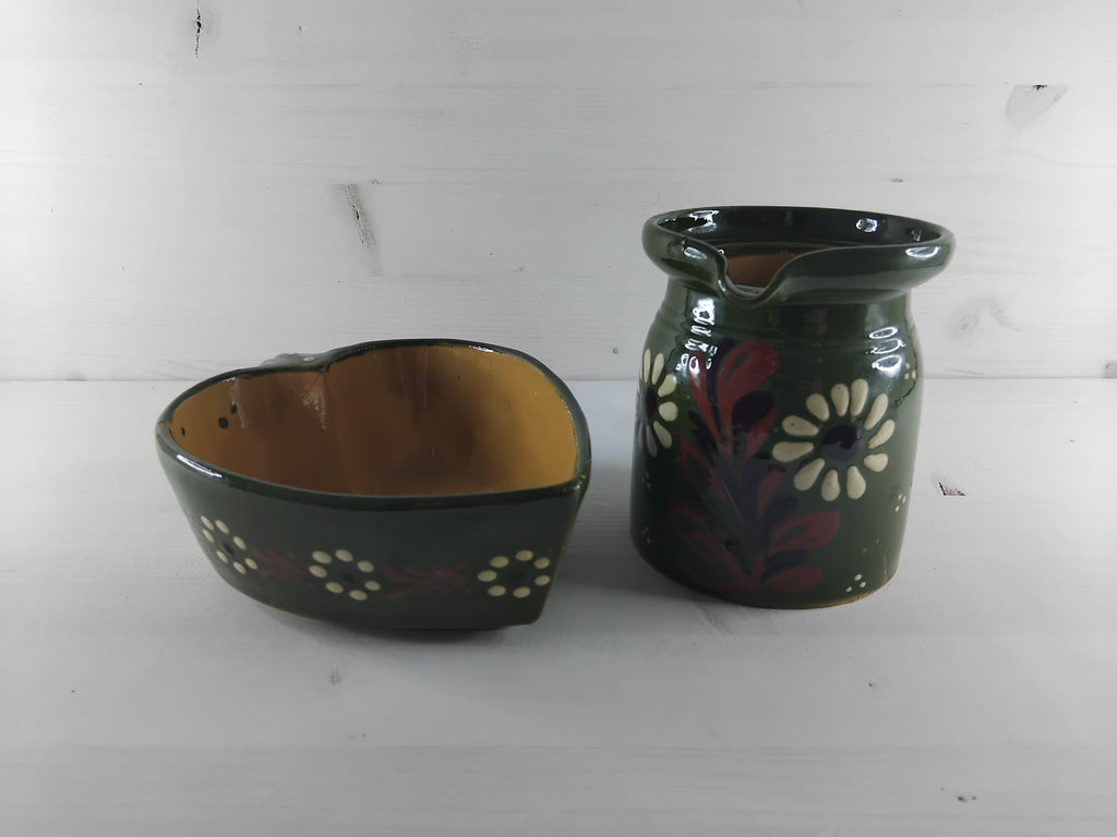 Ravier et verseuse vintage scandinave