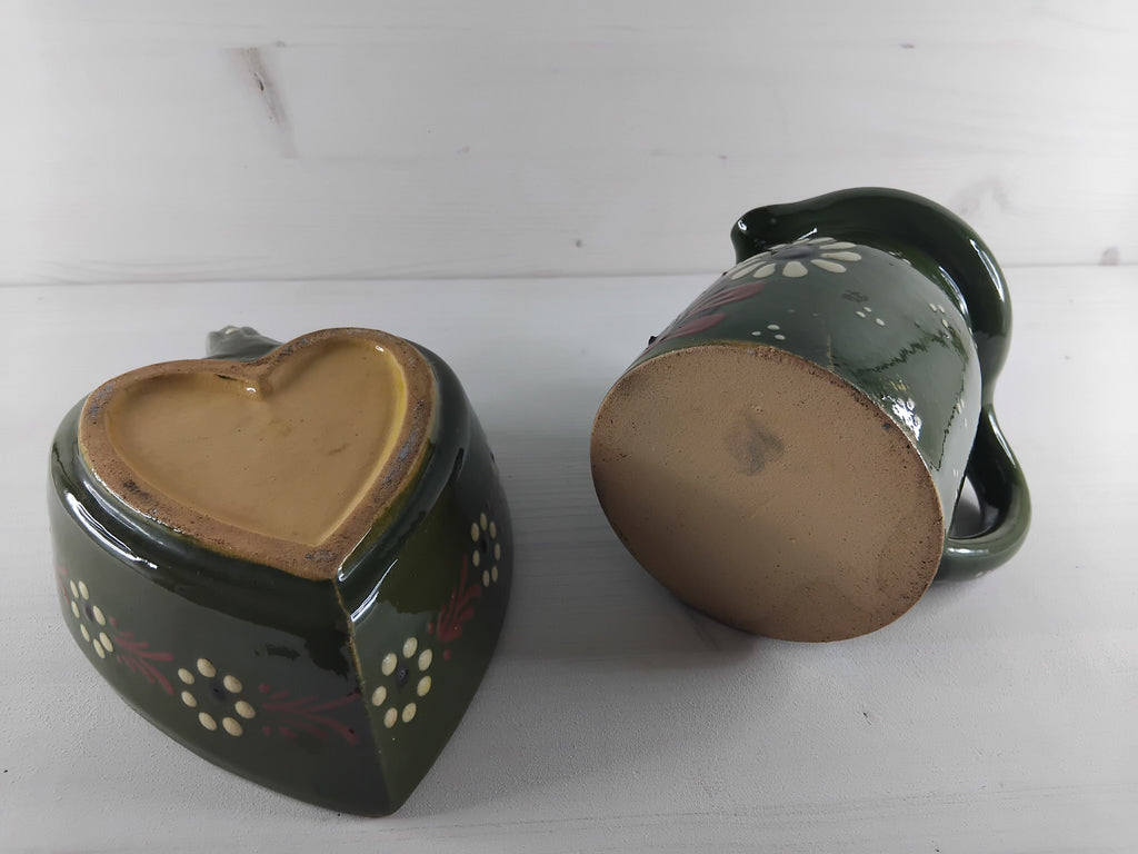 Ravier et verseuse vintage scandinave
