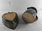 Ravier et verseuse vintage scandinave