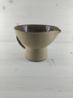 Coupe verseuse grès mid-century