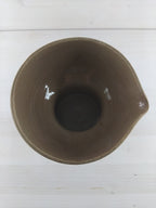 Coupe verseuse grès mid-century