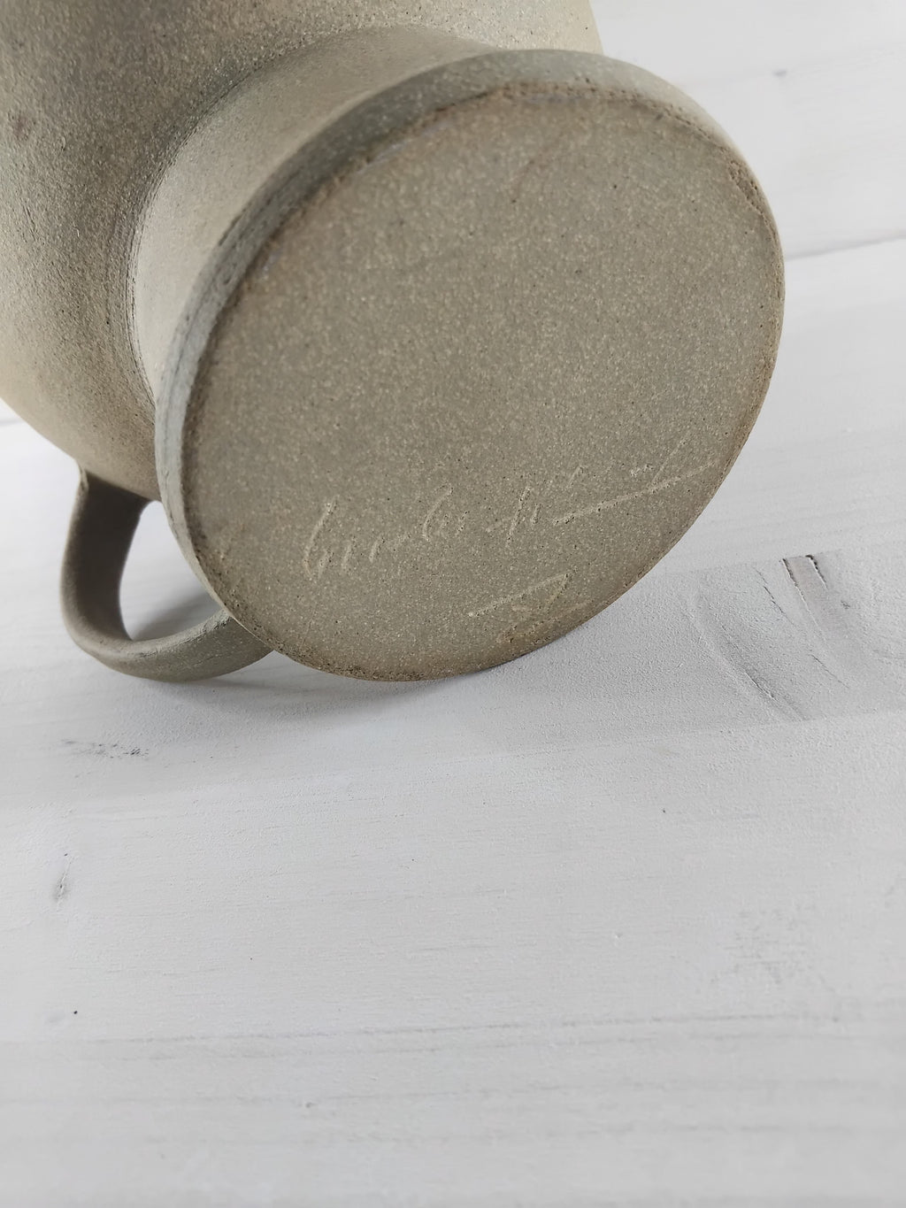 Coupe verseuse grès mid-century