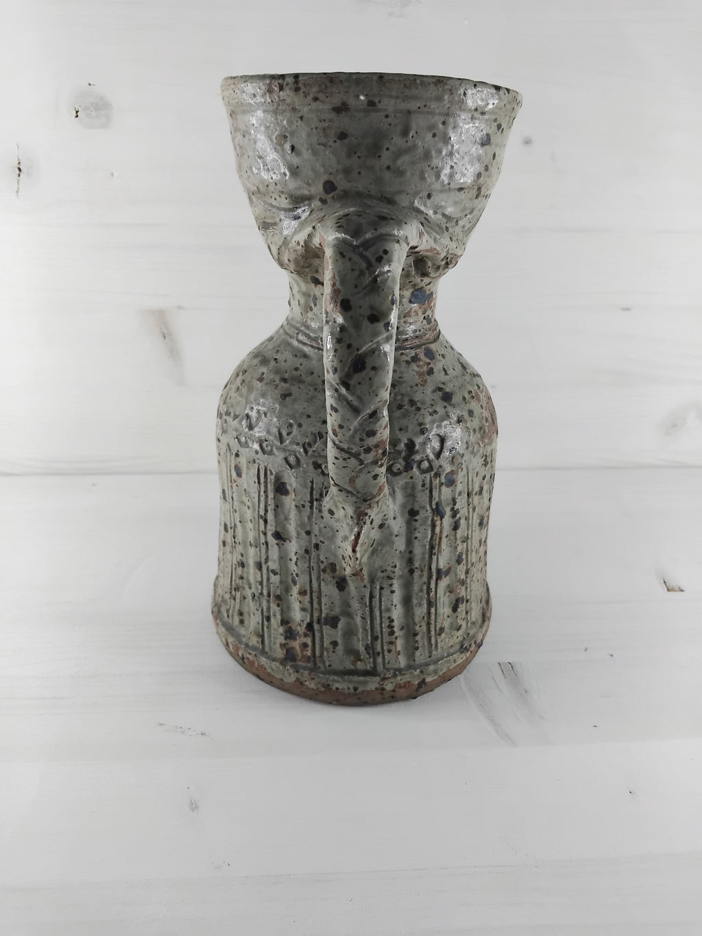 Pichet anthropomorphe grès mid-century
