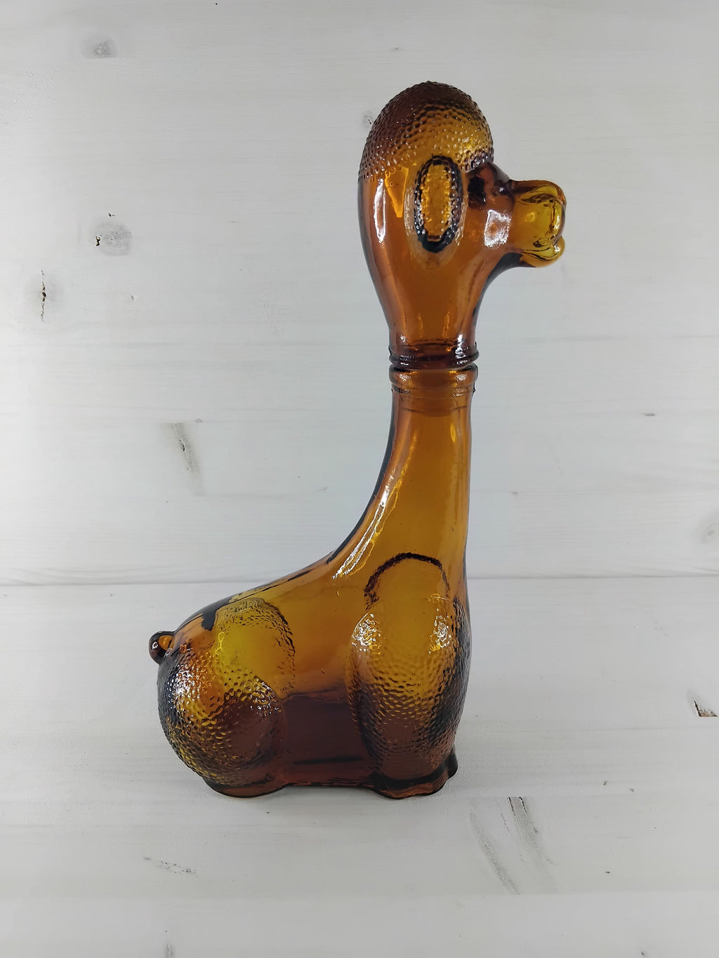 Carafe zoomorphe caniche mid-century