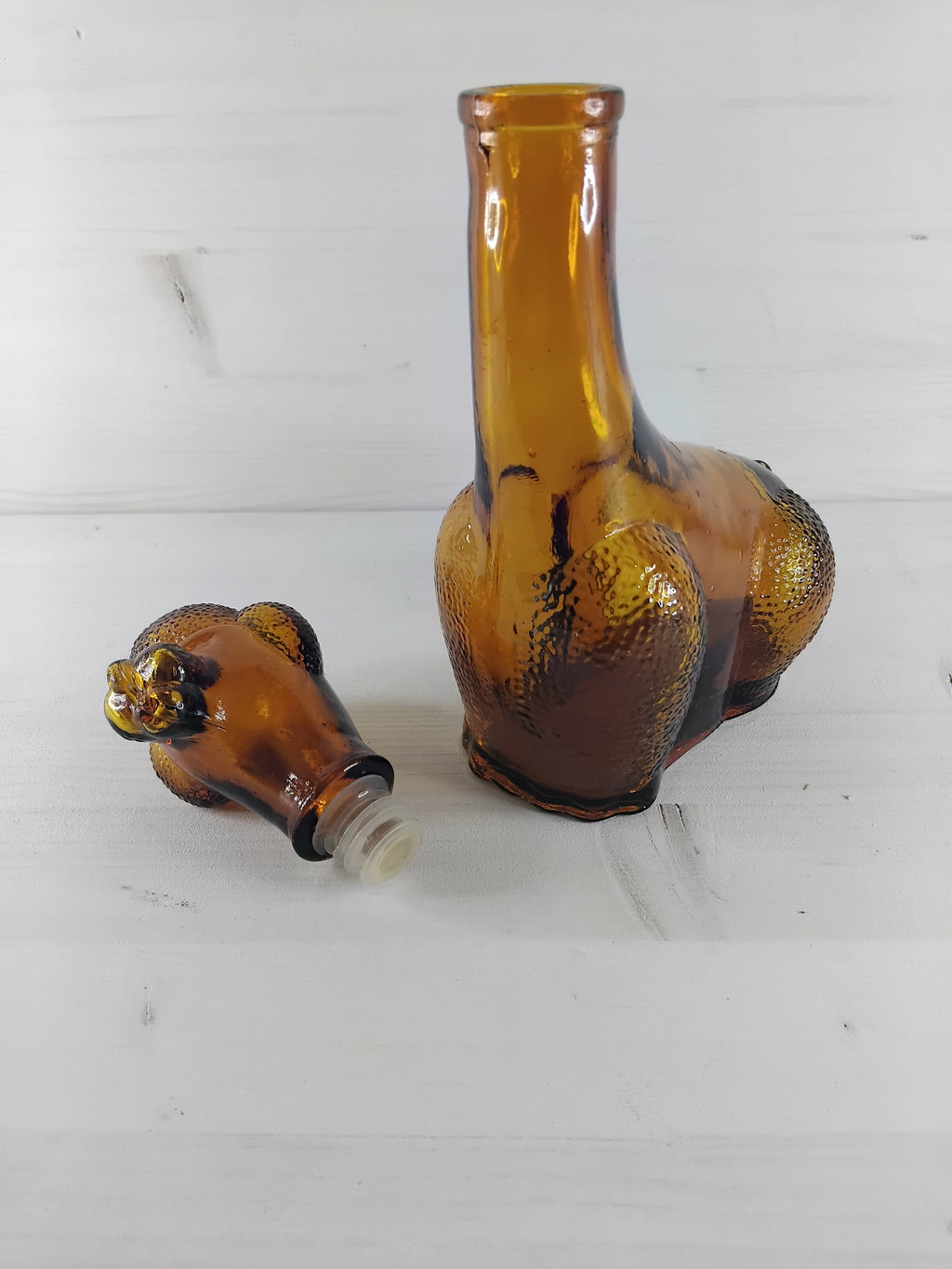 Carafe zoomorphe caniche mid-century