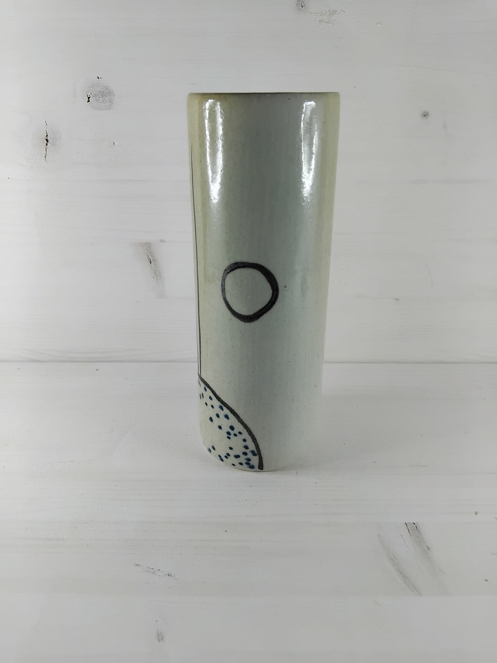vase tube mid-century