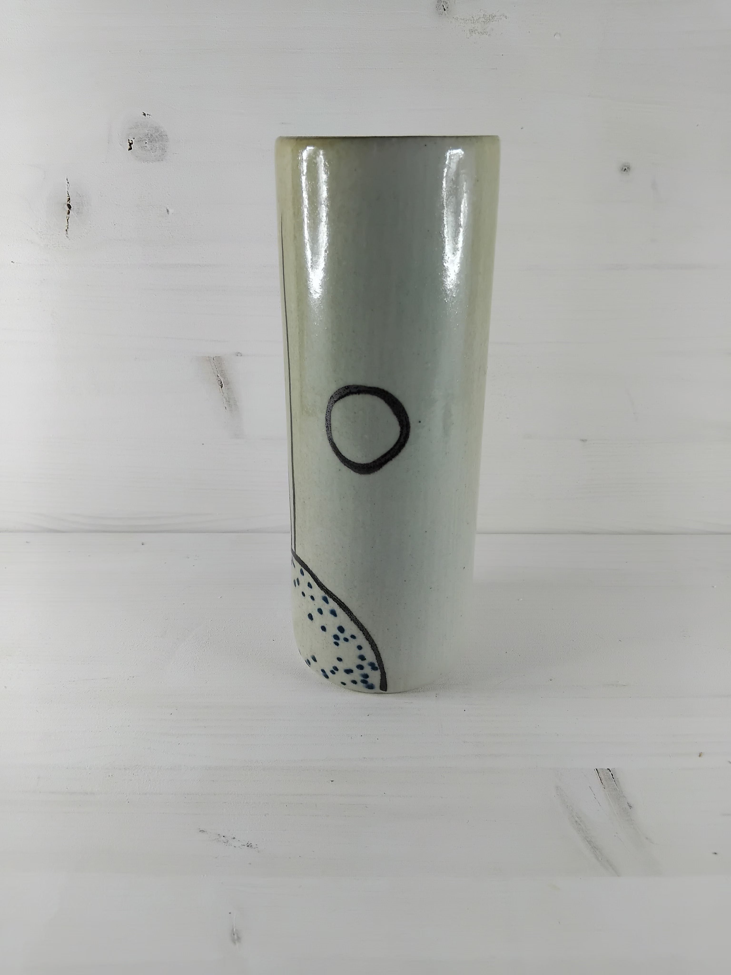 vase tube mid-century