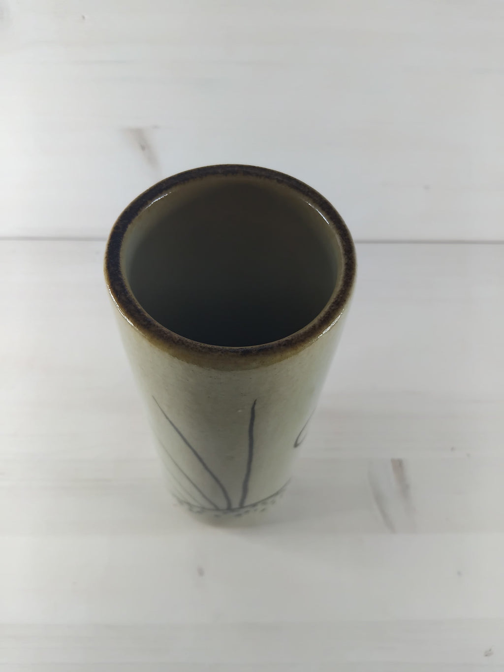 vase tube mid-century