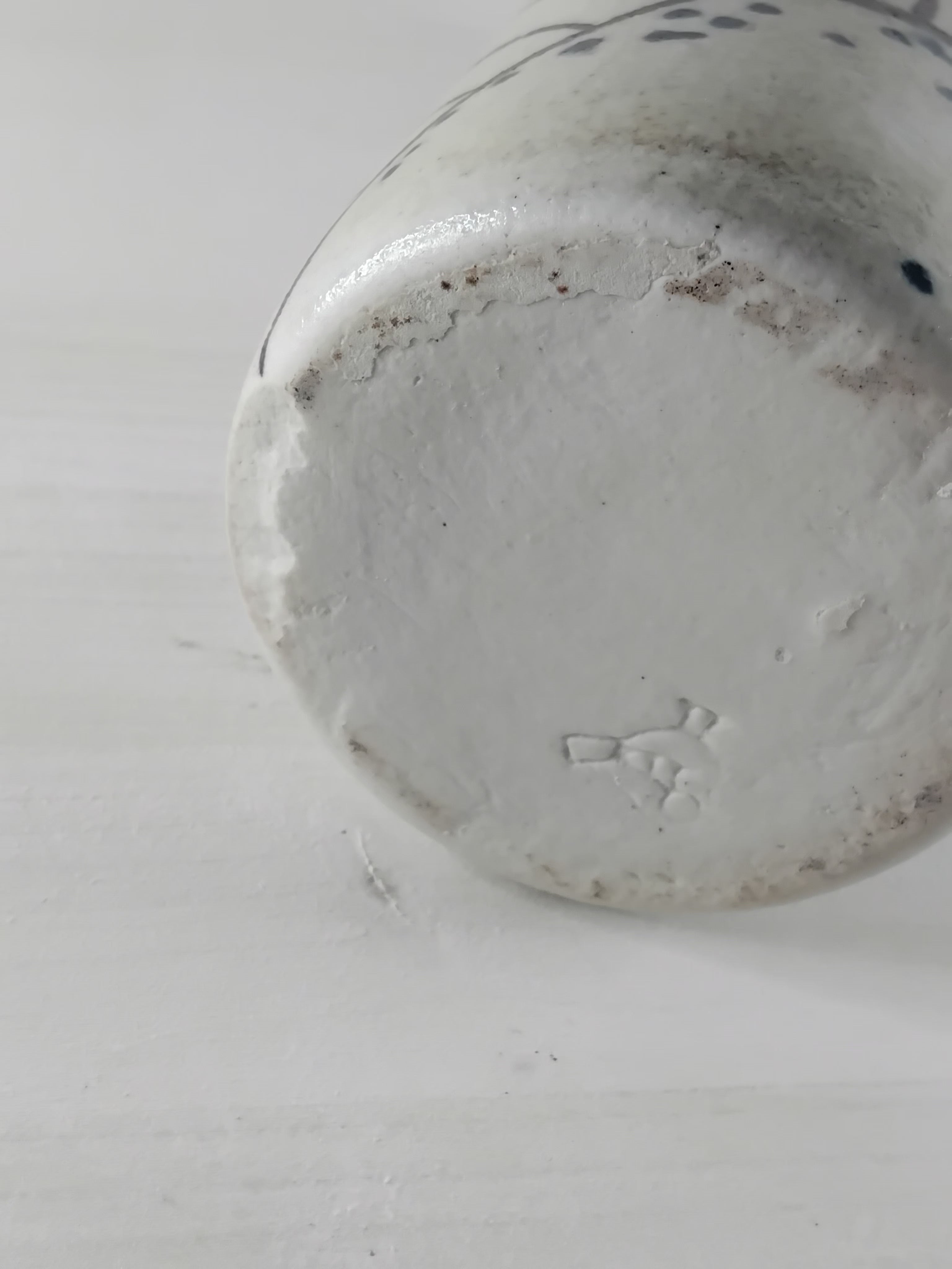vase tube mid-century