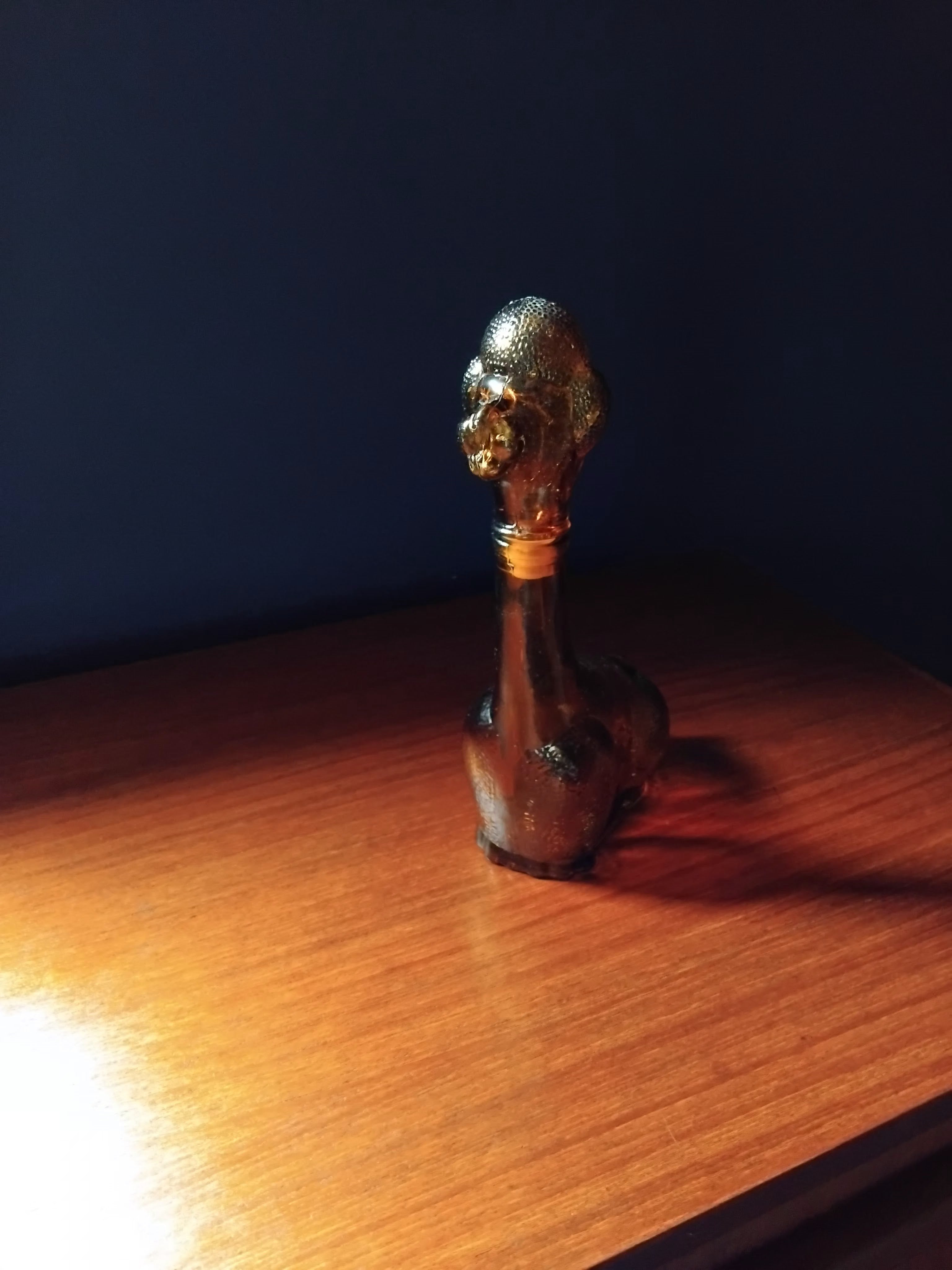 Carafe zoomorphe caniche mid-century