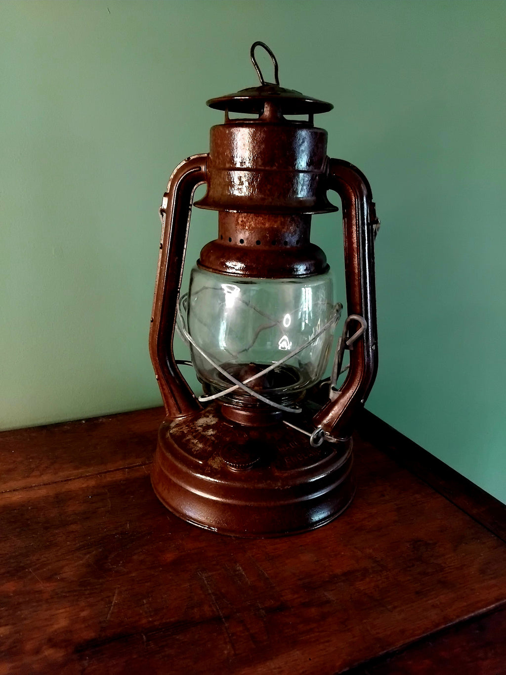 Ancienne lampe tempête CHALWYN
