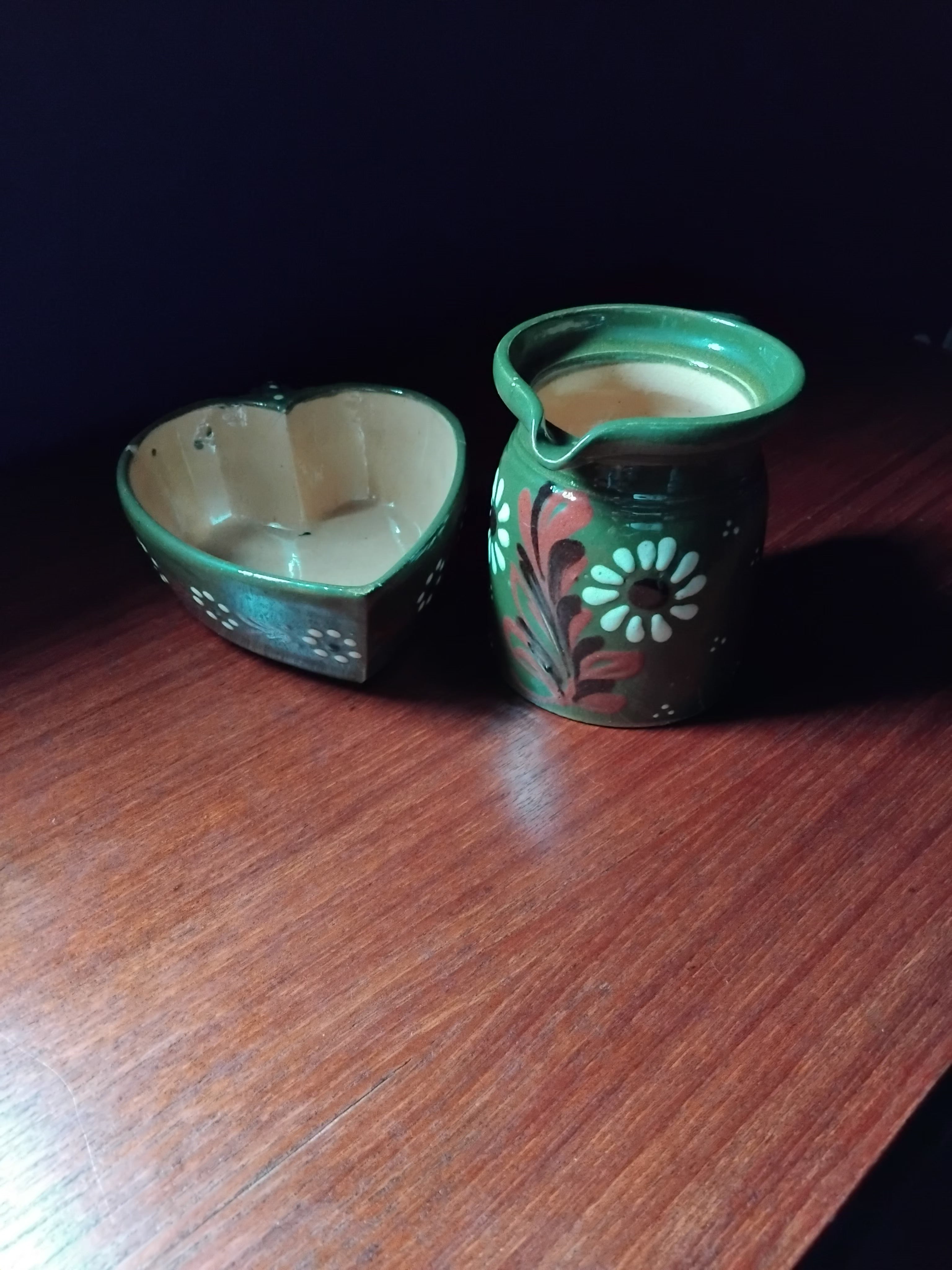 Ravier et verseuse vintage scandinave