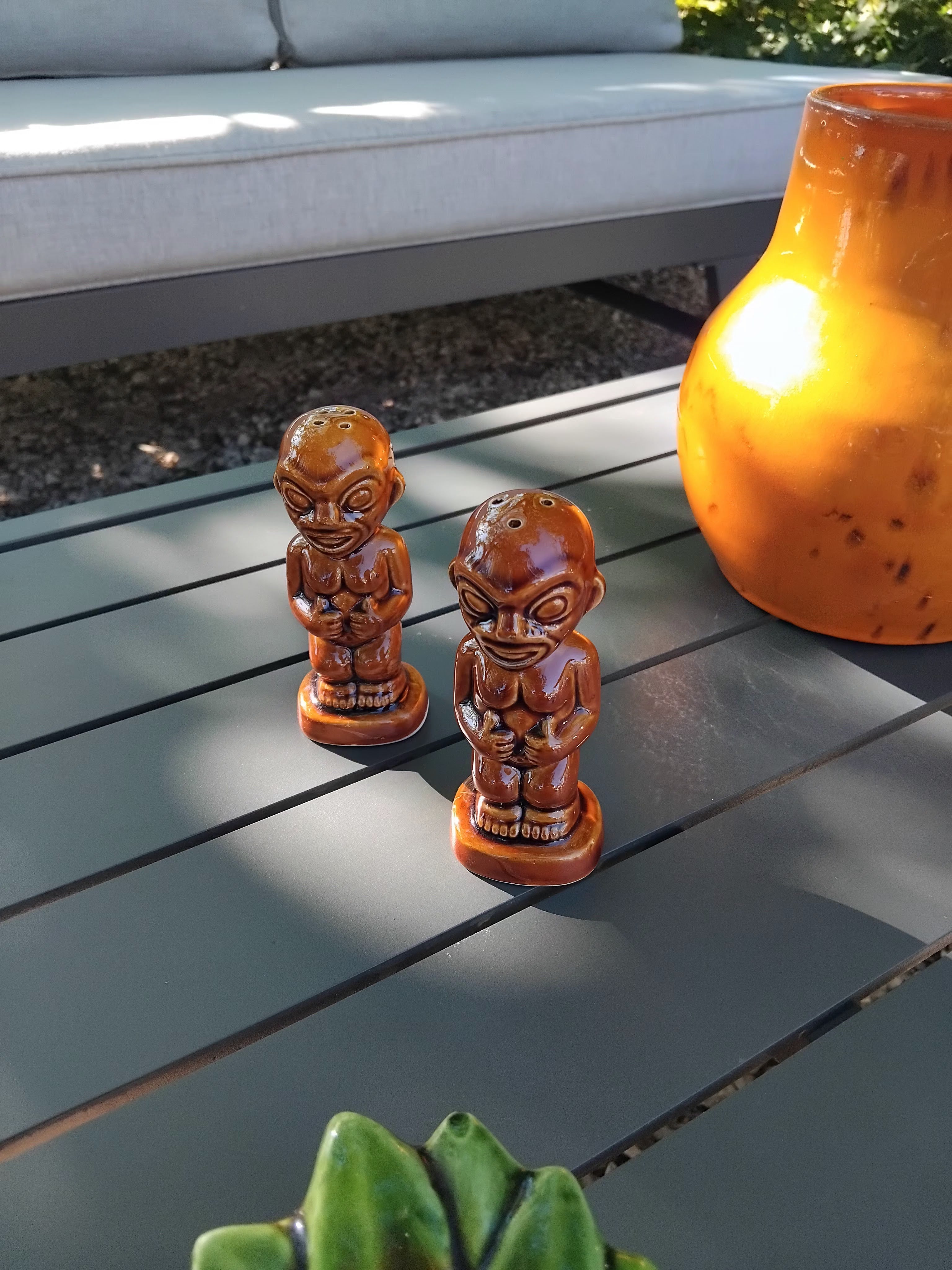 Set de salière et poivrier Kon-Tiki
