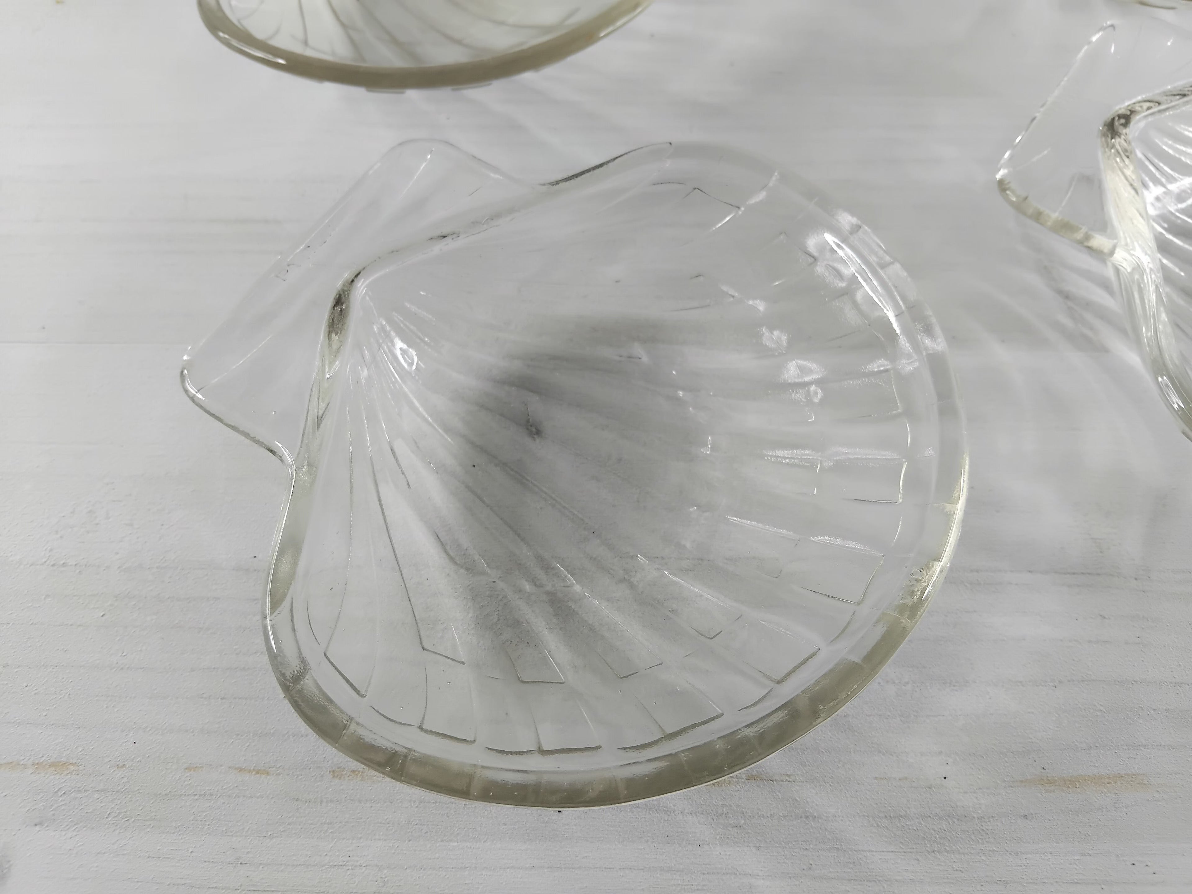 Suite de 4 coupelles en forme de coquillage - Marque Pyrex