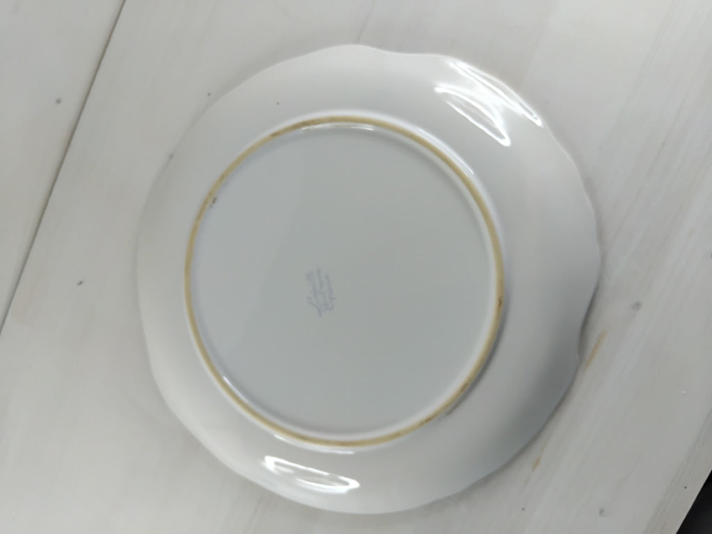 Assiette de service ichthyomorphe Lunéville