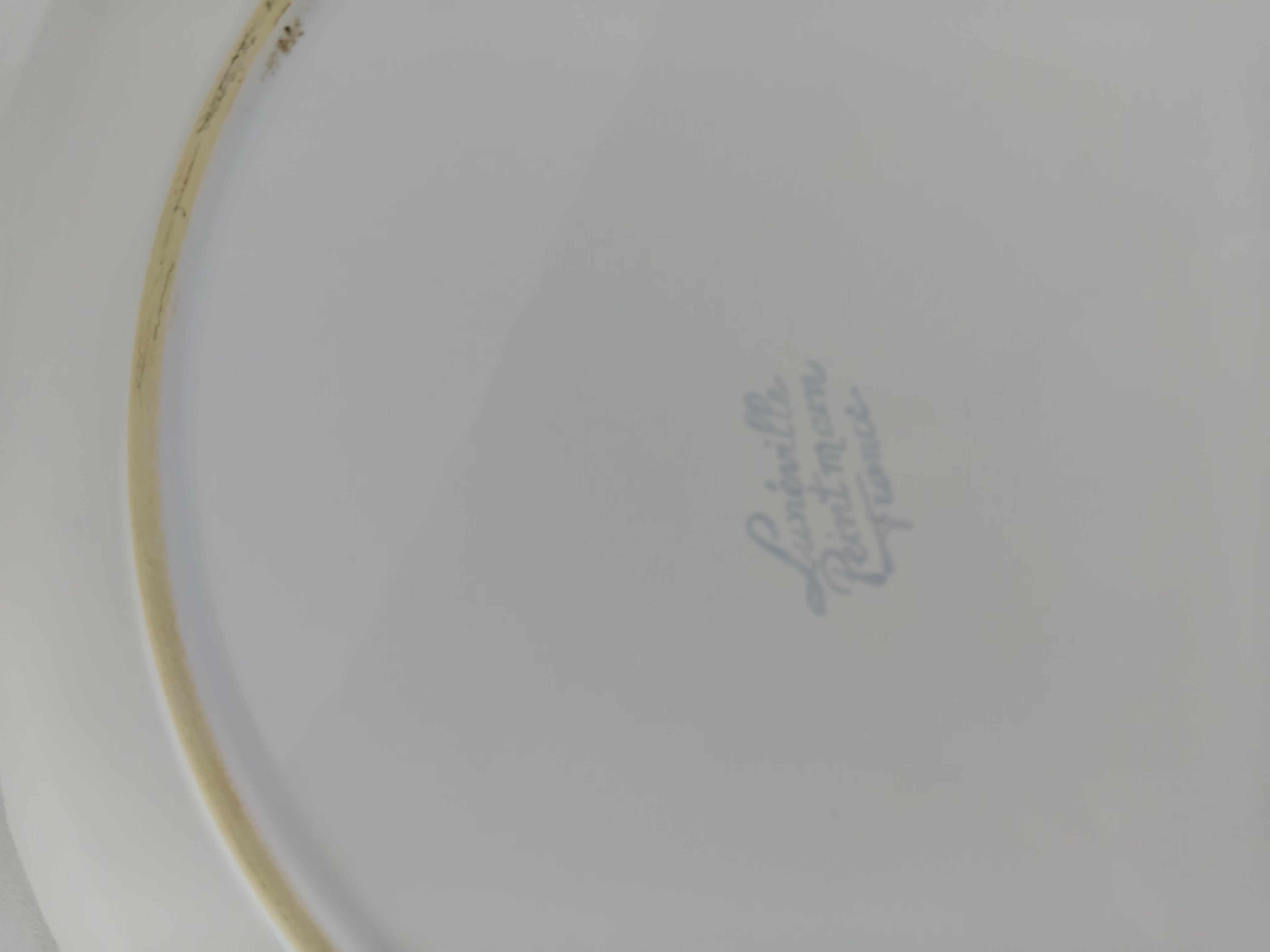 Assiette de service ichthyomorphe Lunéville