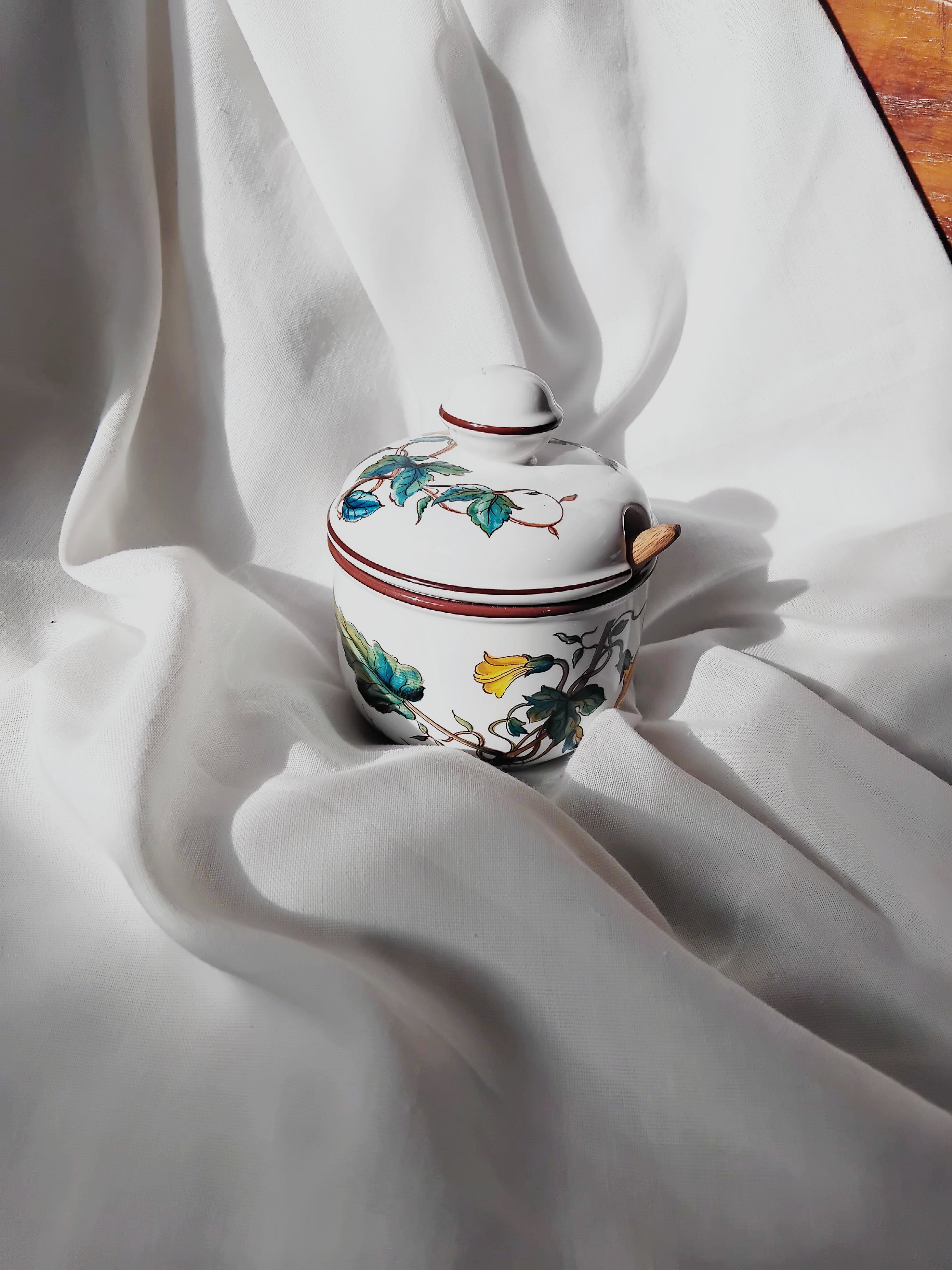 Confiturier Villeroy & Boch, modèle "Botanica"